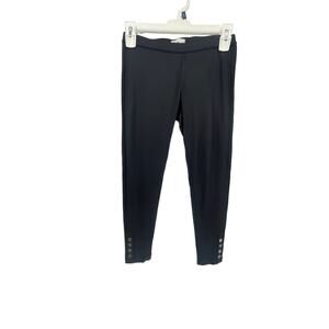 Epics Threads Girls Black Buttoned Ankle Leggings Youth Size Large
